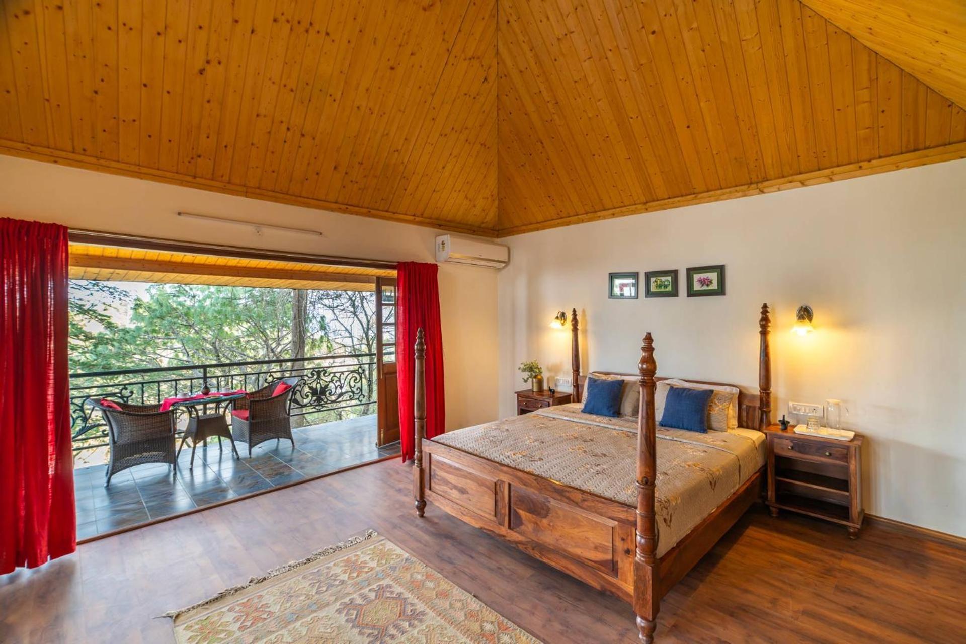 Stayvista At Paris Villa With Pvt Pool & Valley View Kasauli Zewnętrze zdjęcie